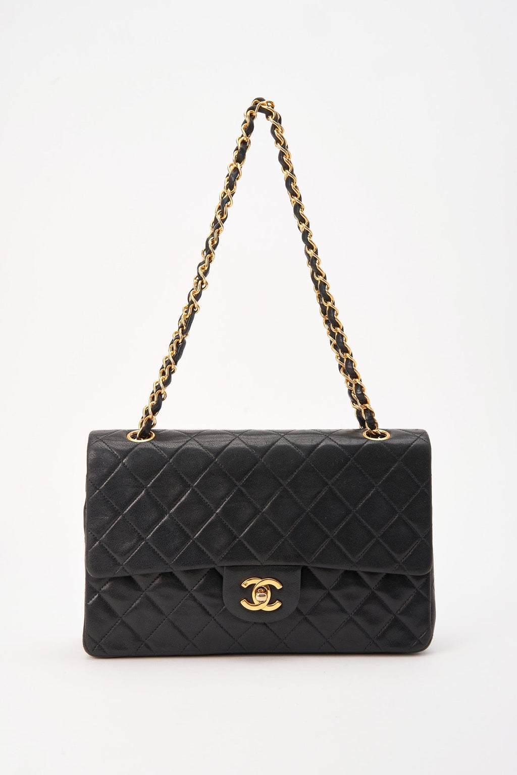 Chanel Classic Medium Double Flap Bag with 24k gold plated hardware