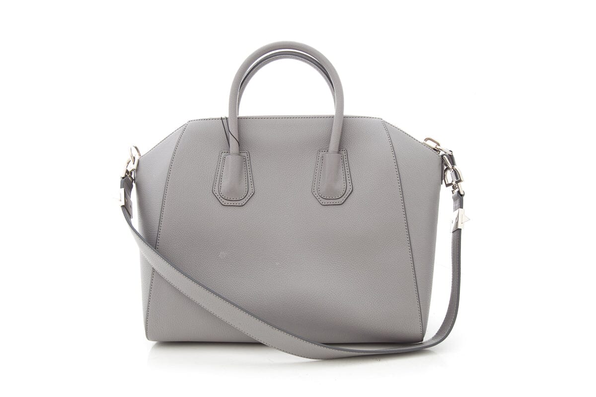 Givenchy Grey Antigona Calfskin Handbag