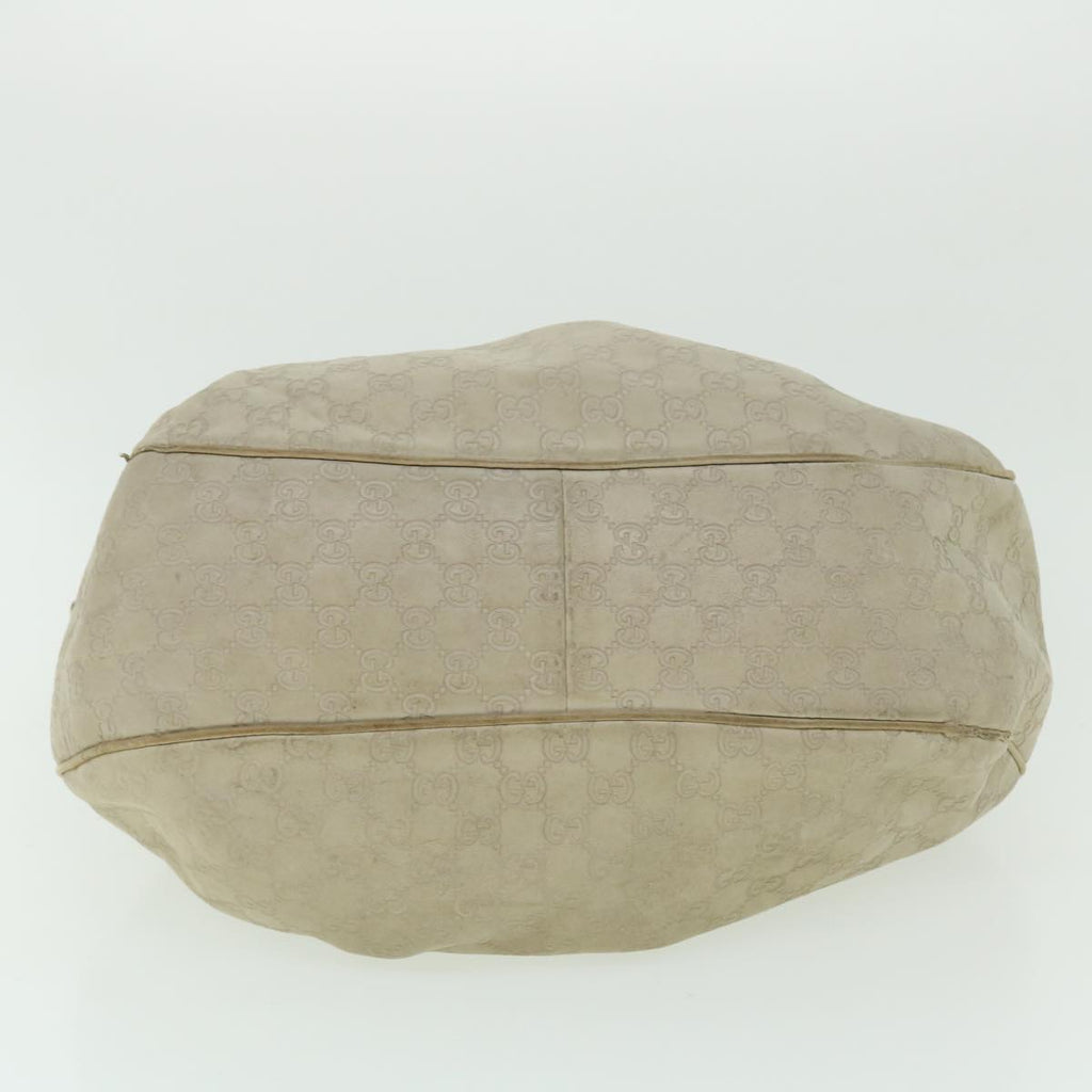 GUCCI GG Canvas Guccissima Shoulder Bag Beige 232955 50740