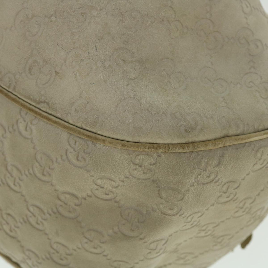 GUCCI GG Canvas Guccissima Shoulder Bag Beige 232955 50740