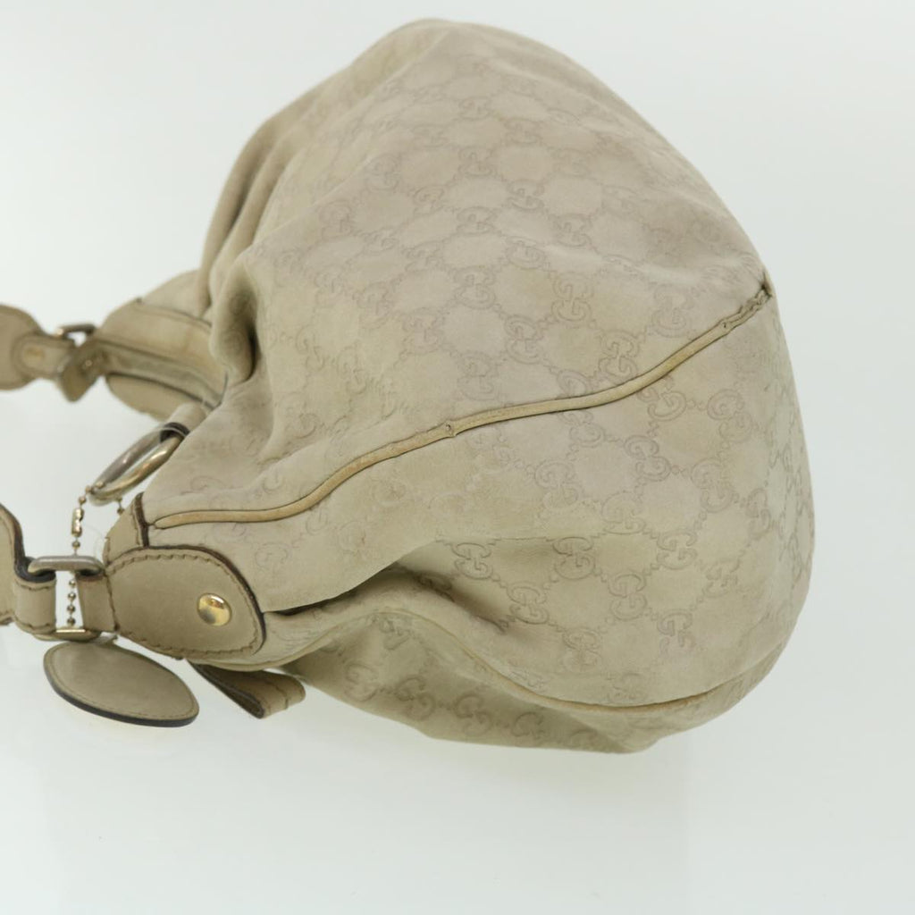 GUCCI GG Canvas Guccissima Shoulder Bag Beige 232955 50740