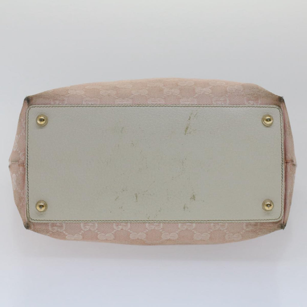 GUCCI GG Canvas Tote Bag Pink 120836 50741