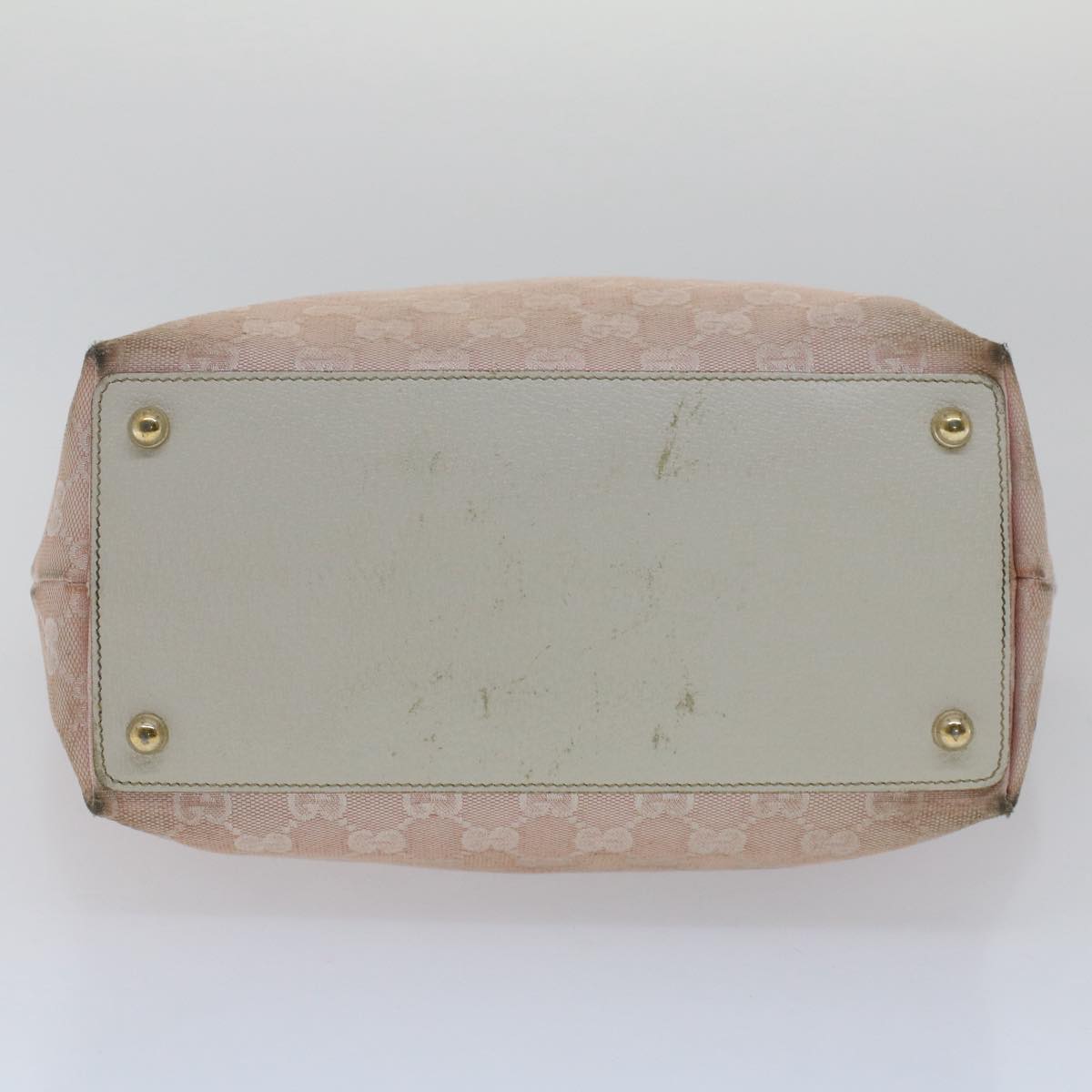 GUCCI GG Canvas Tote Bag Pink 120836 50741