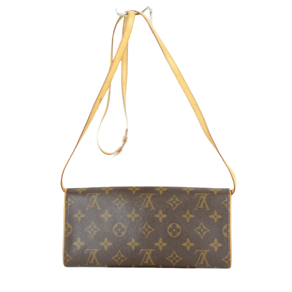 Louis Vuitton Twin  Canvas Shoulder Bag ()