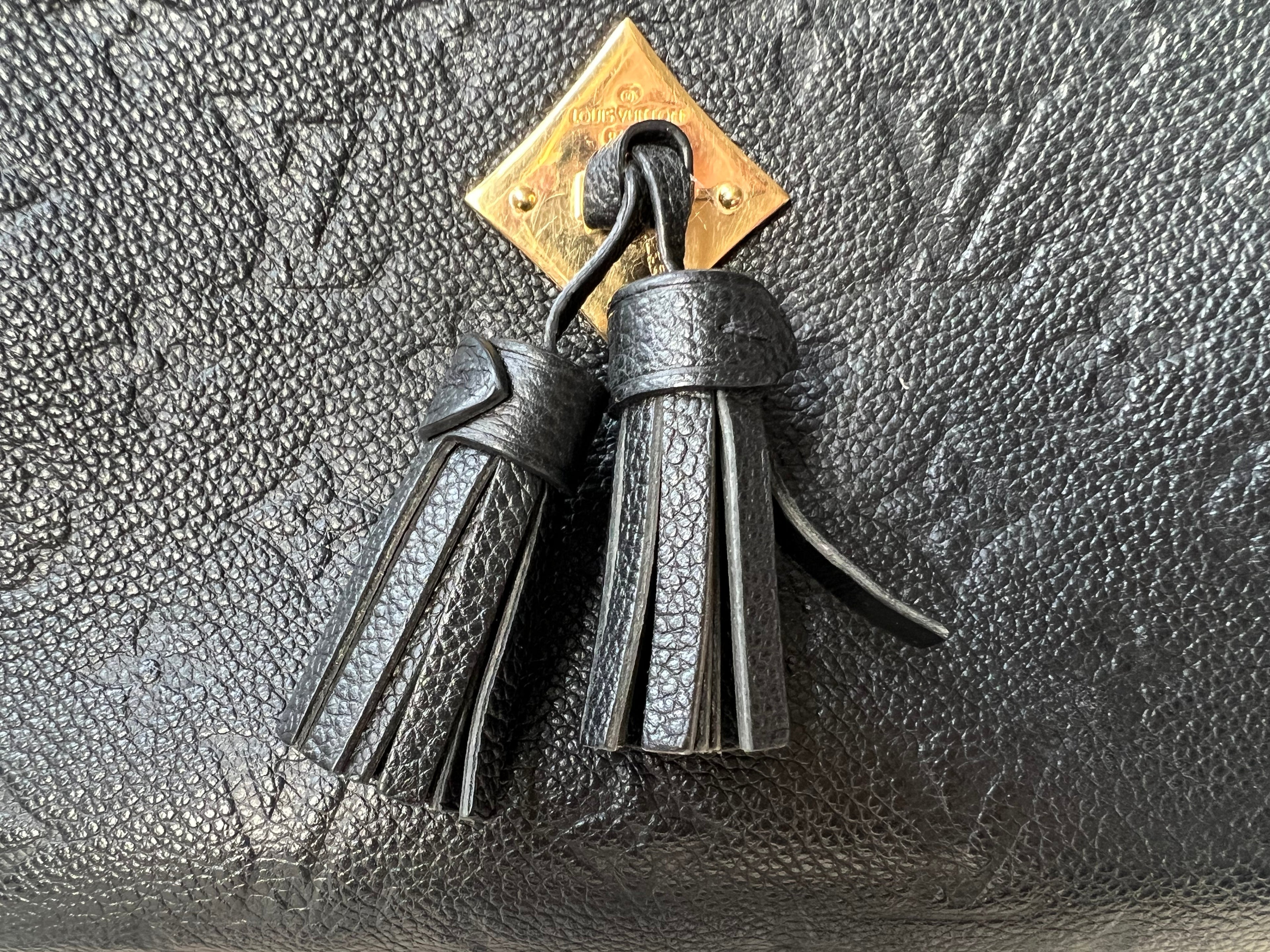 Louis Vuitton Saintonge Black Empreinte (RRP £1520)