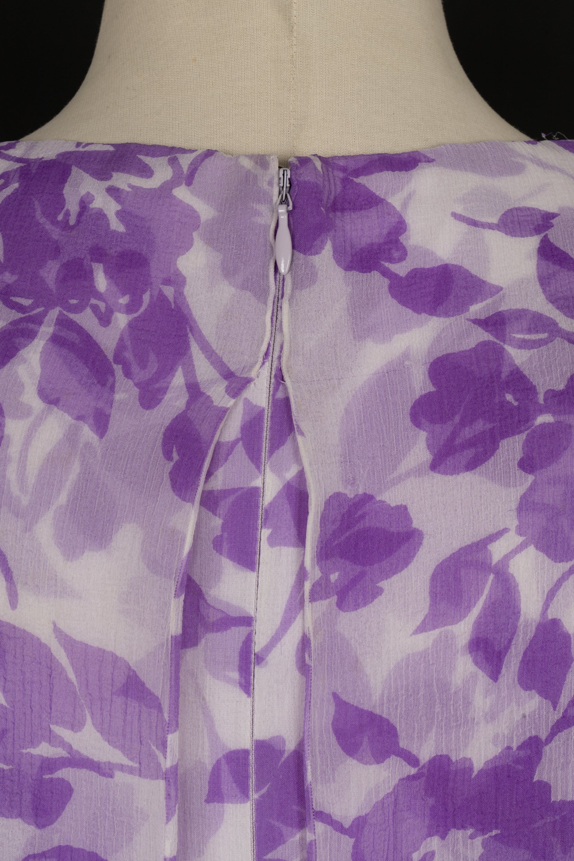Robe en soie Pierre Cardin