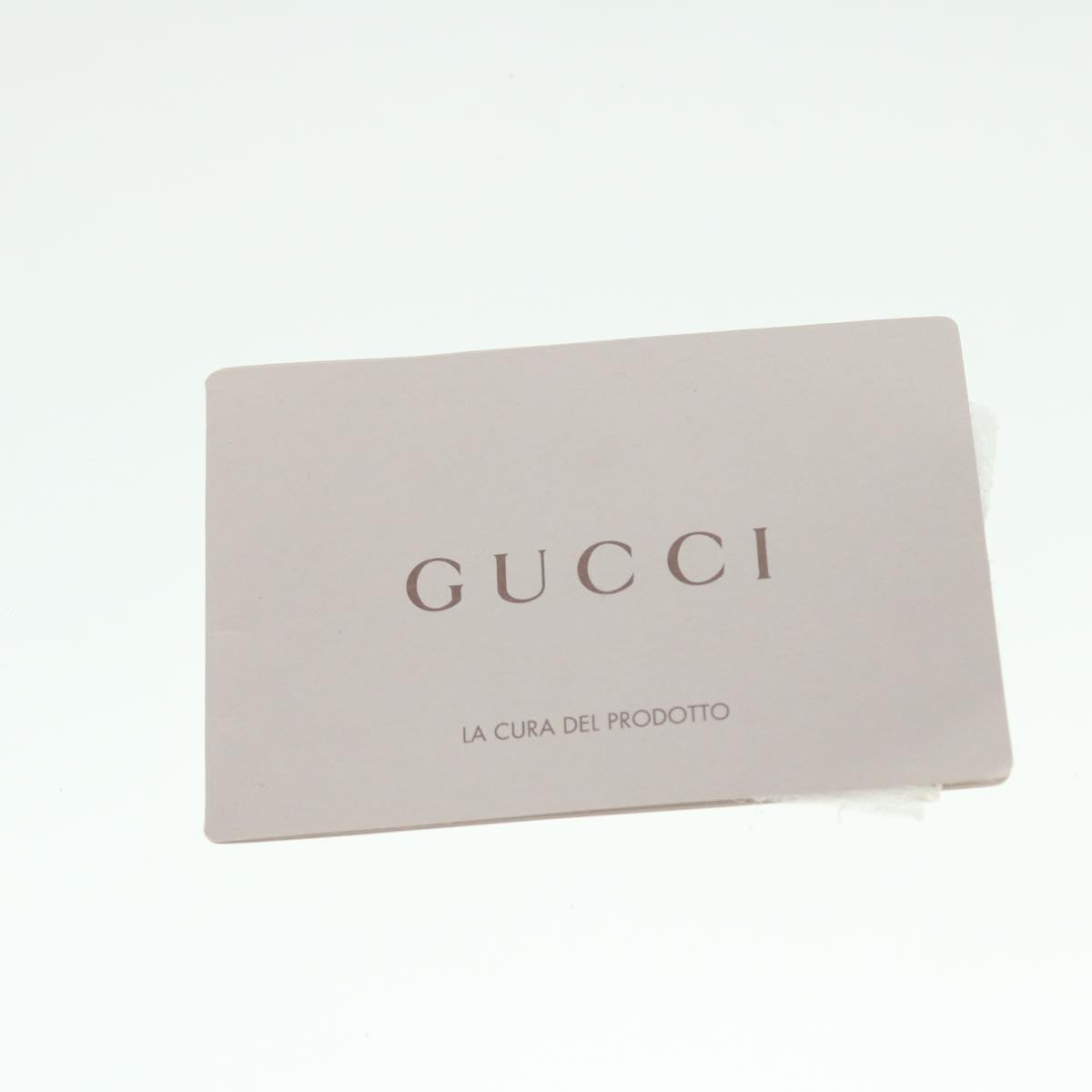 GUCCI GG Canvas Shoulder Bag Leather Beige Gold 257072 498879 50995