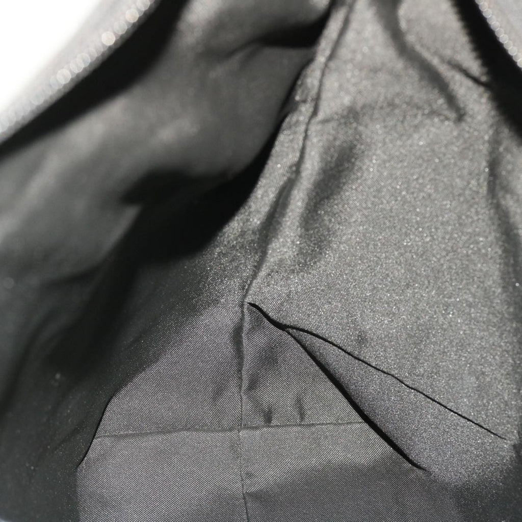 GUCCI GG Canvas Shoulder Bag Leather Black 001 3380 1705 50999
