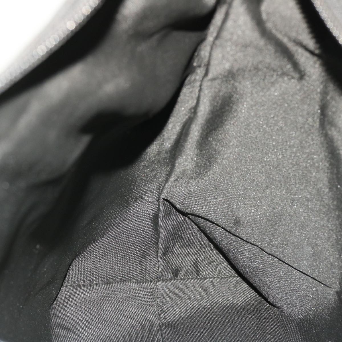 GUCCI GG Canvas Shoulder Bag Leather Black 001 3380 1705 50999
