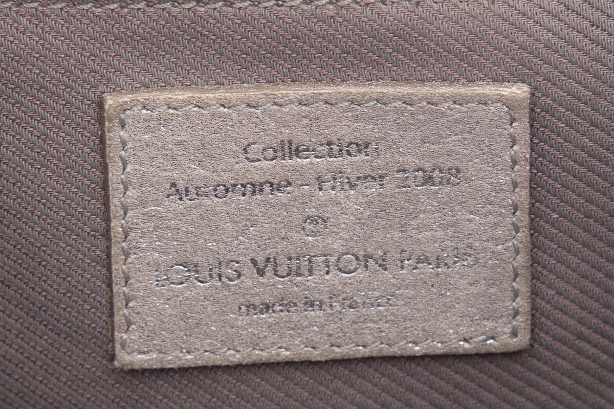 Louis Vuitton Silver Comete Limited Edition Handbag