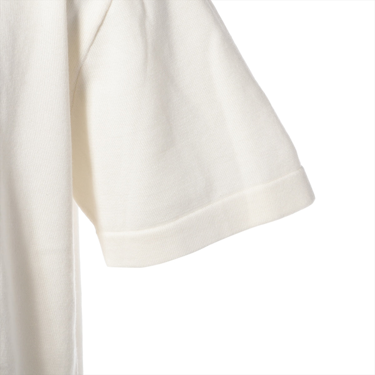 Louis Vuitton 24AW Cotton Half-Handy e S Men White Short Sleep Cotton Nite Cruneck RM242MM