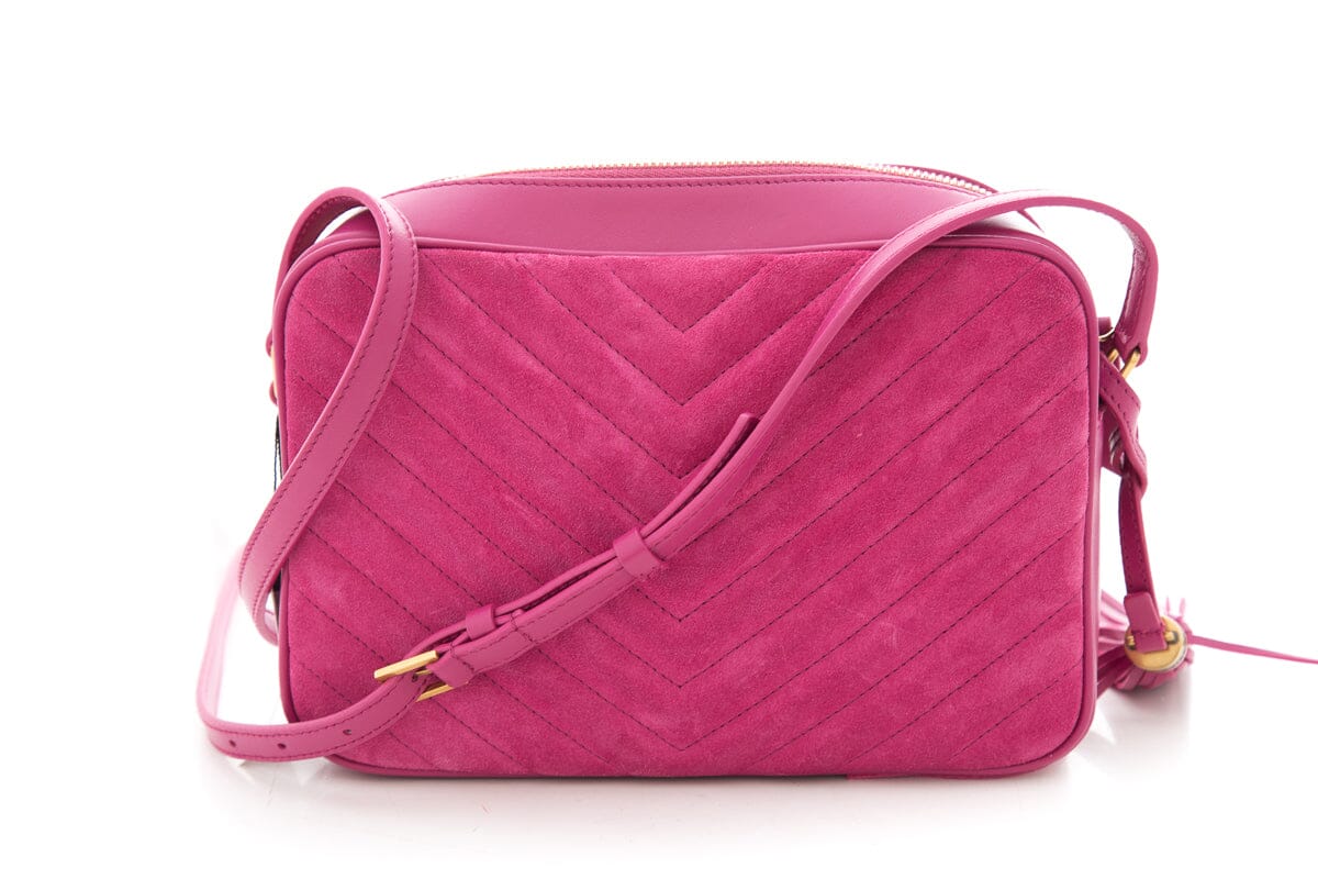 Saint Laurent  Quilted Lou Camera Cross-Body Bag