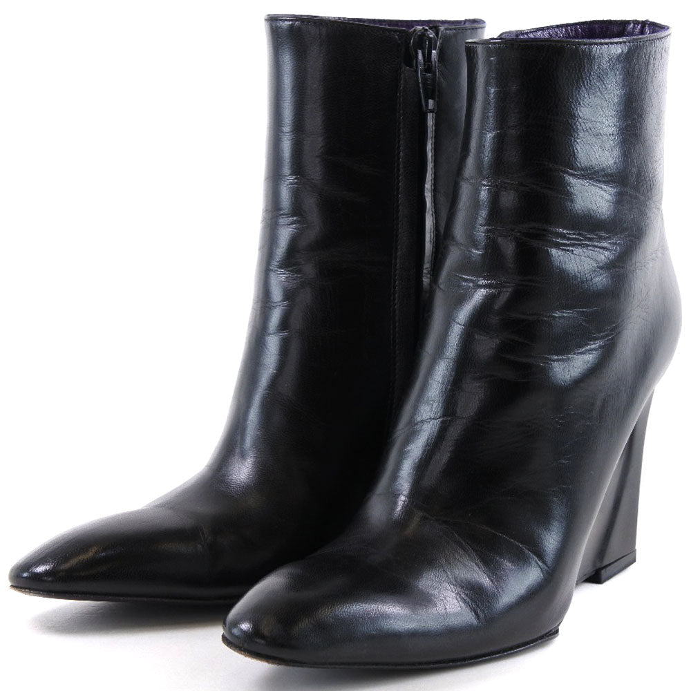 FENDI boots 604910 Calfskin black boots Women 36 Used