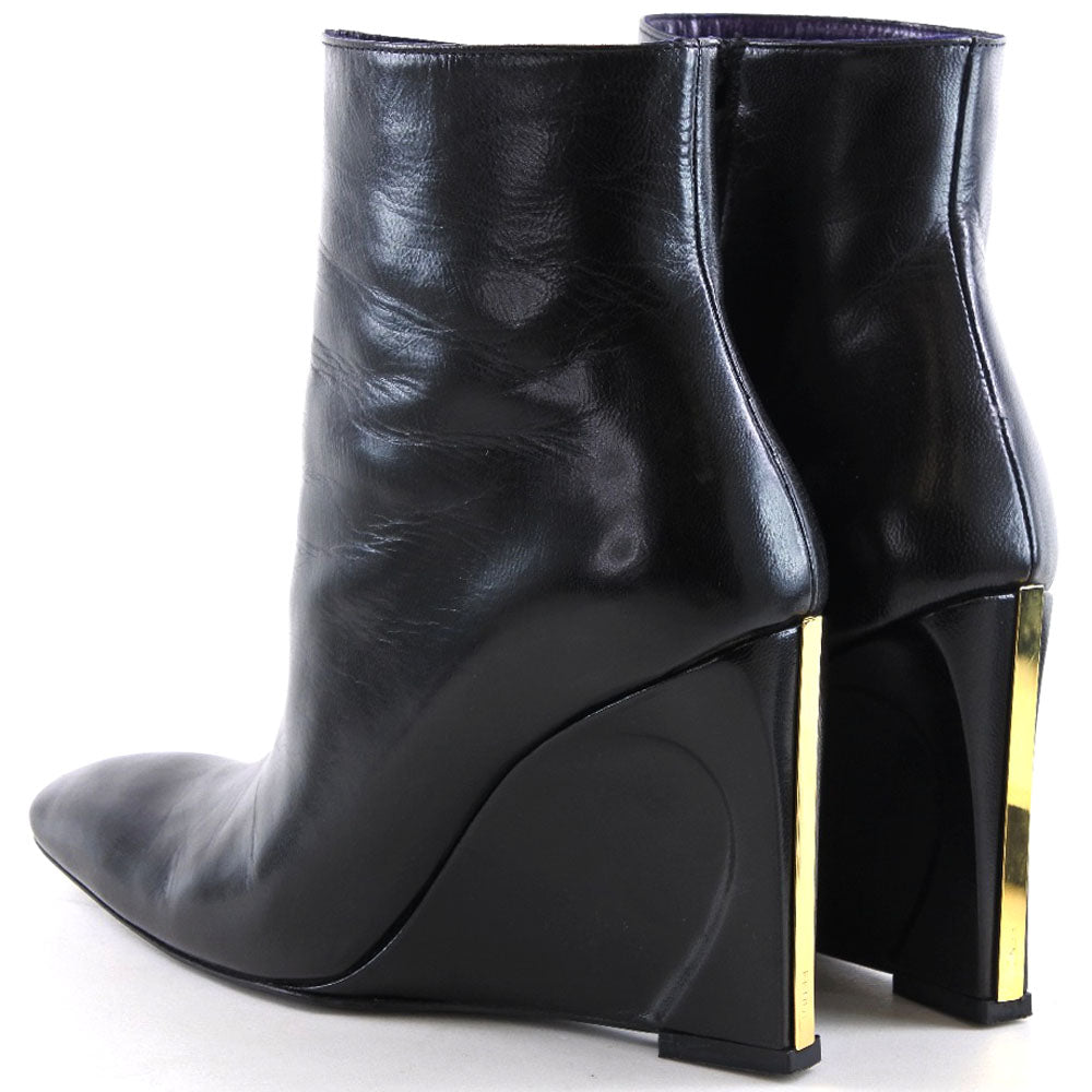 FENDI boots 604910 Calfskin black boots Women 36 Used