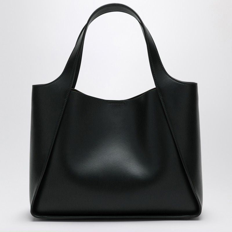 DARK GREEN MEDIUM STELLA LOGO BAG
