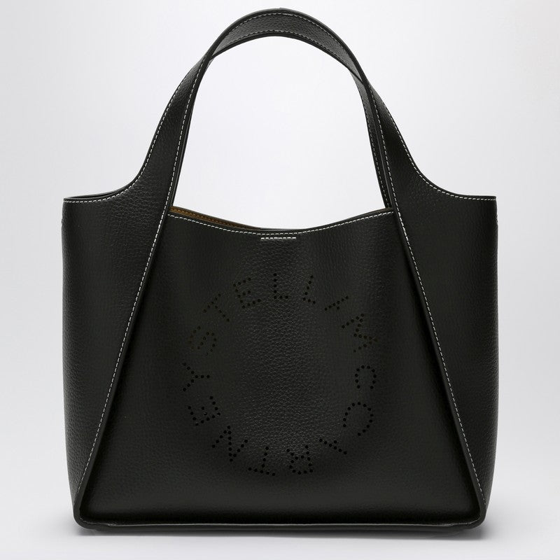 Stella Mccartney Stella Logo Black Shoulder Bag Women