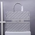 GLAMI Large Book Tote Gray, For Women, WomenÃ¢â‚¬â„¢s Handbags 16.5in/42cm CD M1286ZRIW_M932