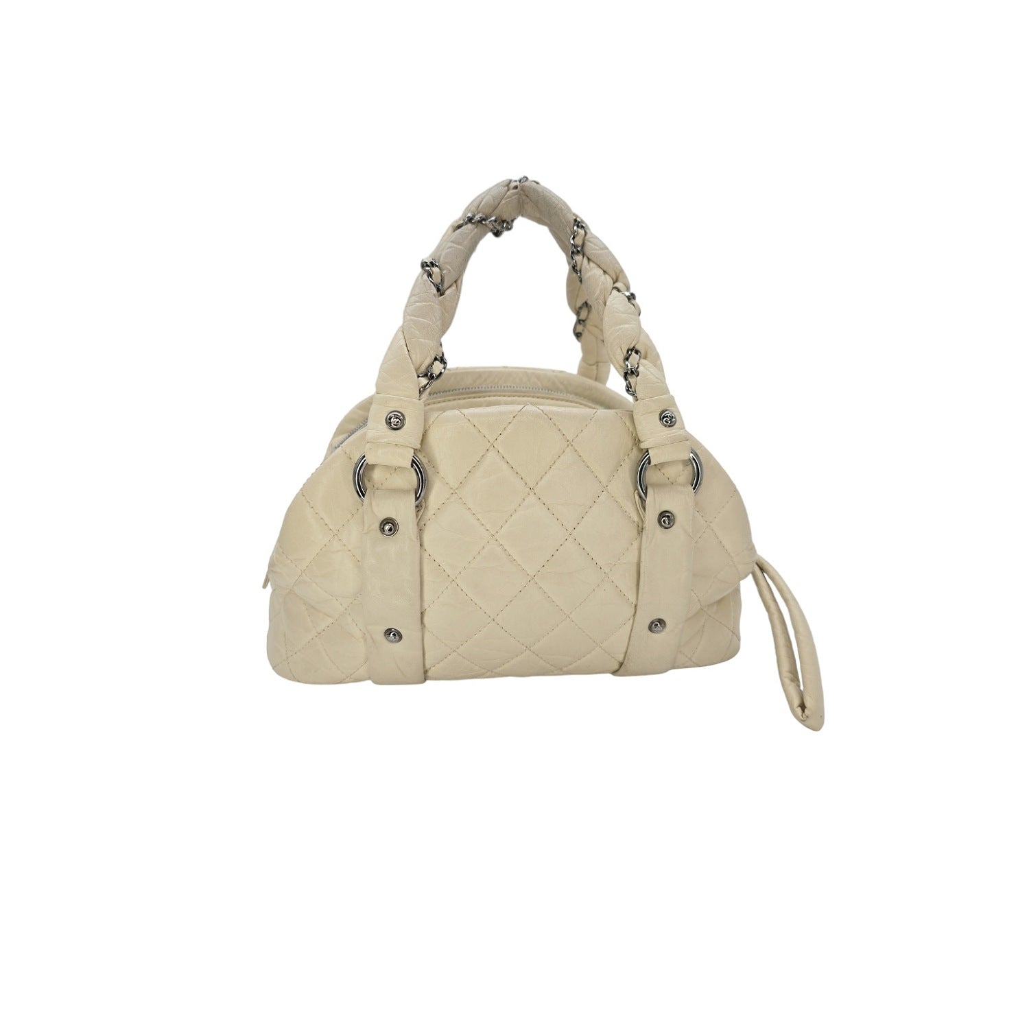 Chanel Lady Braid Bowling Bag Calfskin Small