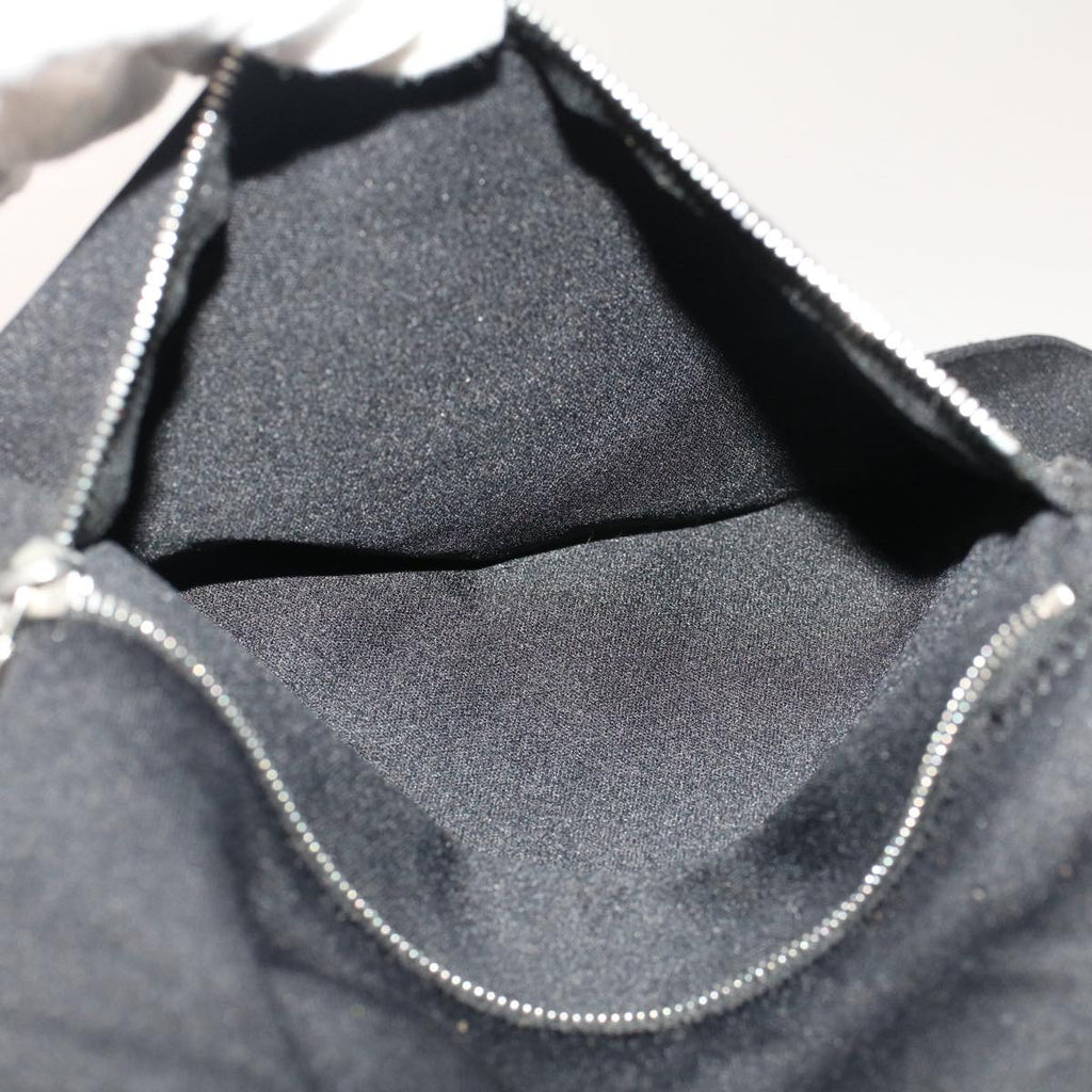 FENDI Mamma Baguette Shoulder Bag Nylon Black 51454