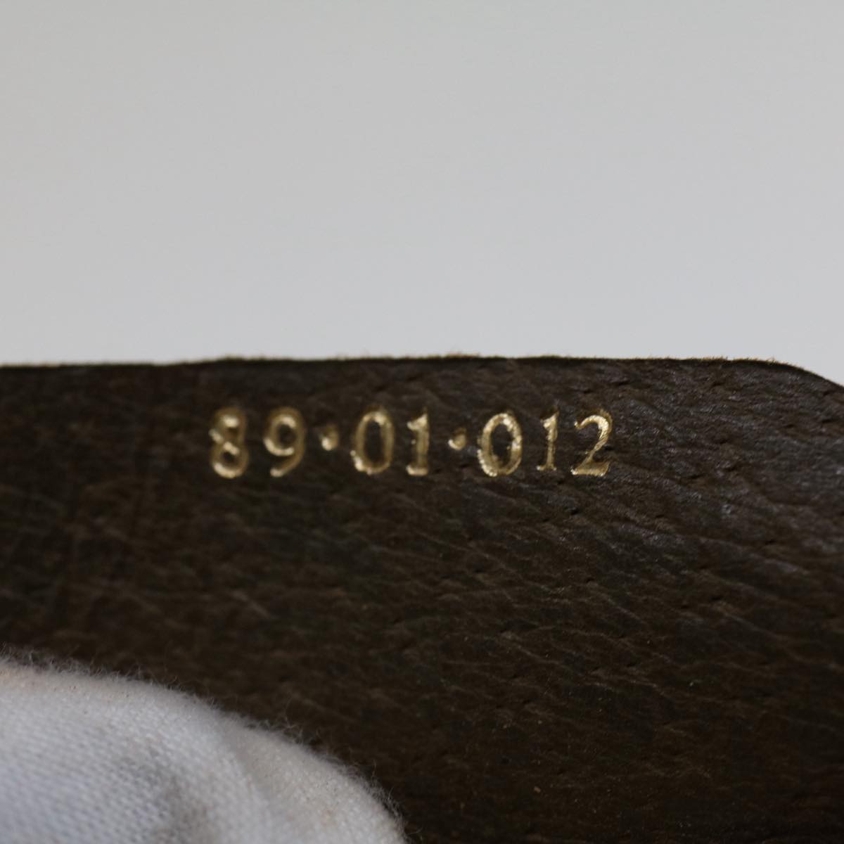 GUCCI GG Canvas Web Sherry Line Clutch Bag Beige Red 89•01•012 51465