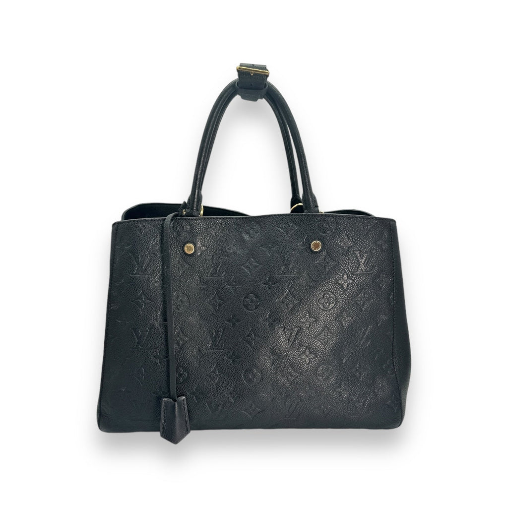 Louis Vuitton Monogram Empreinte Leather Montaigne MM Handbag