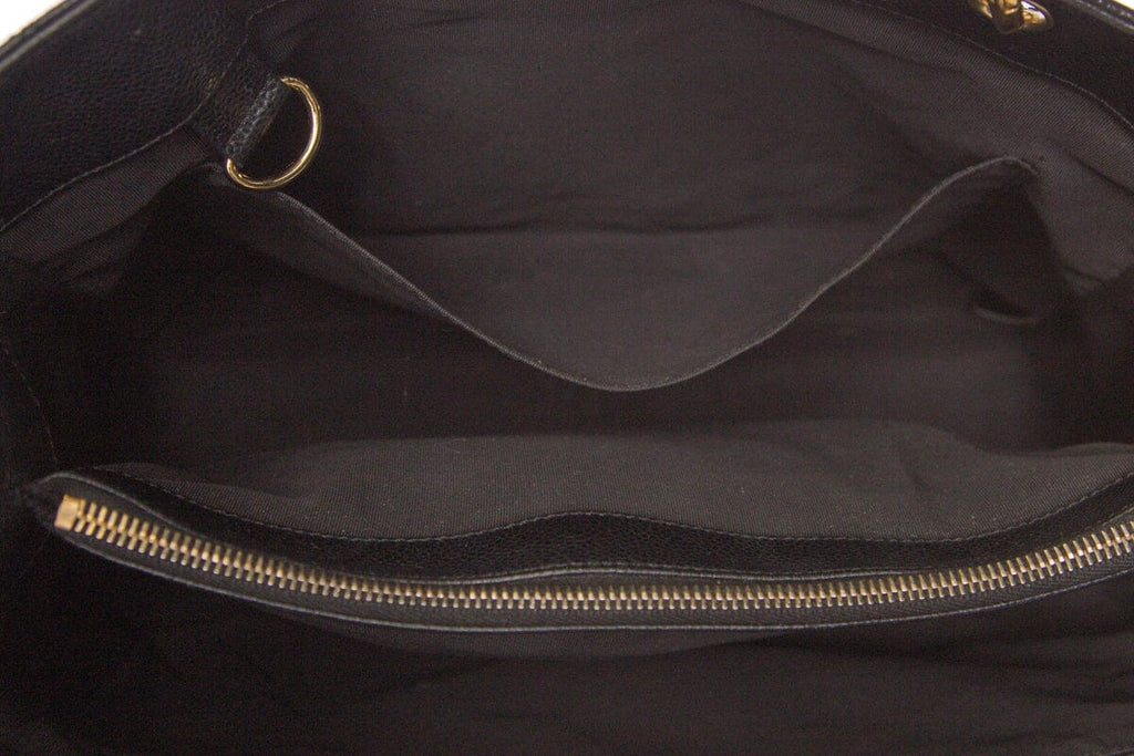 Chanel 2005/2006 Black Caviar GST Tote W/ Gold HW
