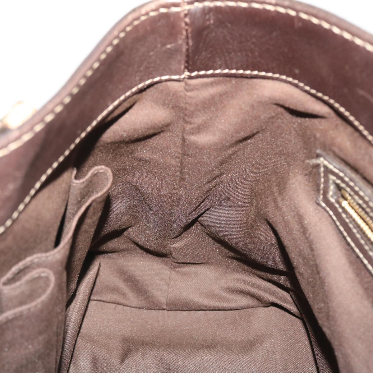 GUCCI GG Crystal Canvas Shoulder Bag Coated Canvas Beige 51842
