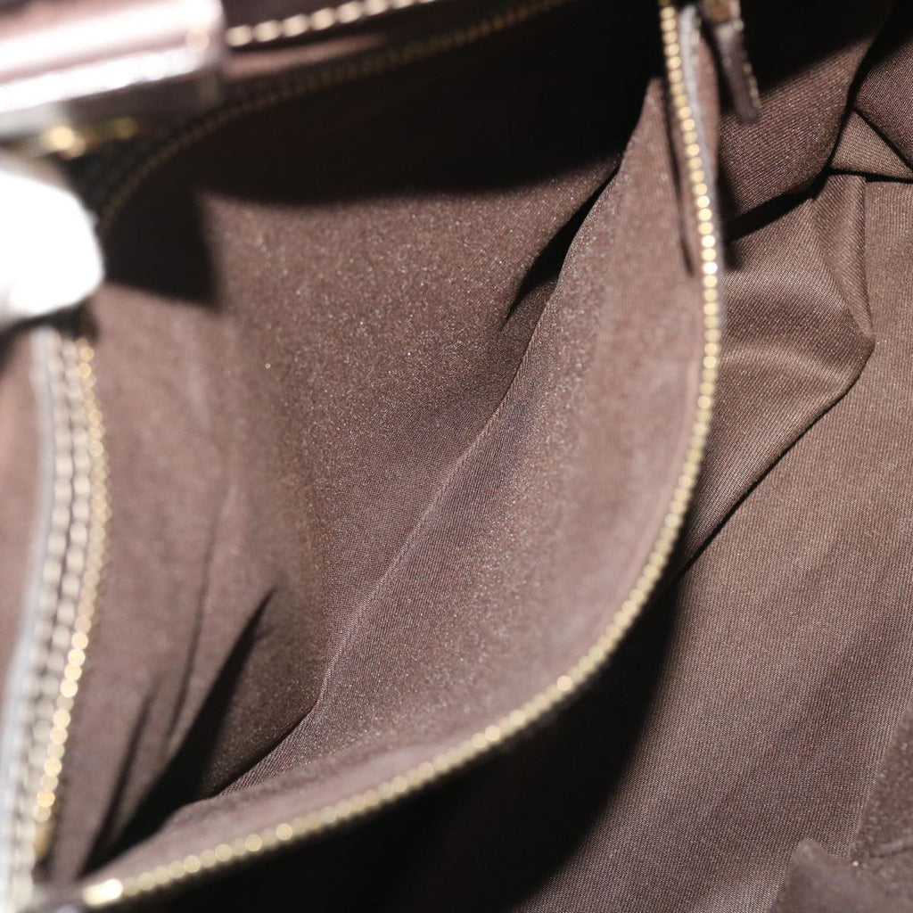 GUCCI GG Crystal Canvas Shoulder Bag Coated Canvas Beige 51842
