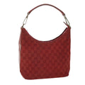 GUCCI GG Canvas Shoulder Bag Red 000 0602 000926 51971