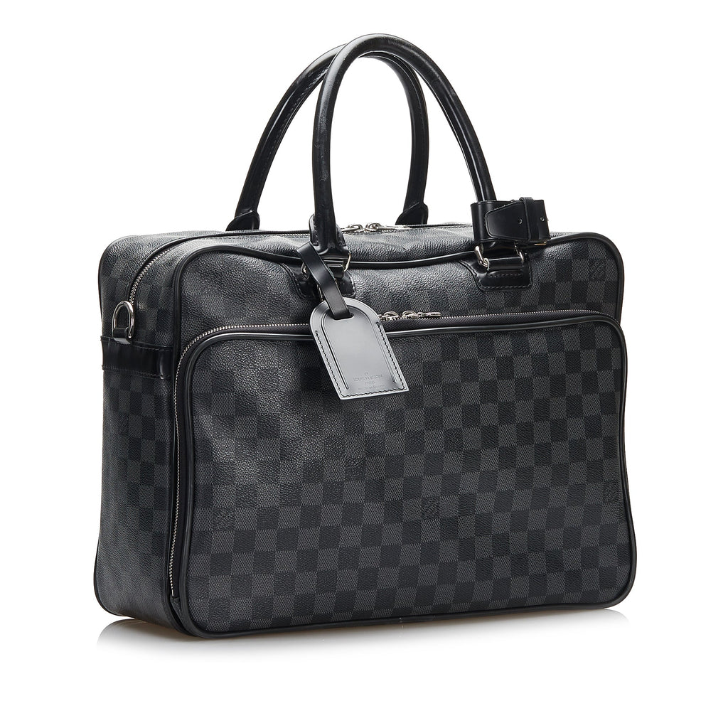 Louis Vuitton Icare Business Bag Blue Damier Graphite Canvas
