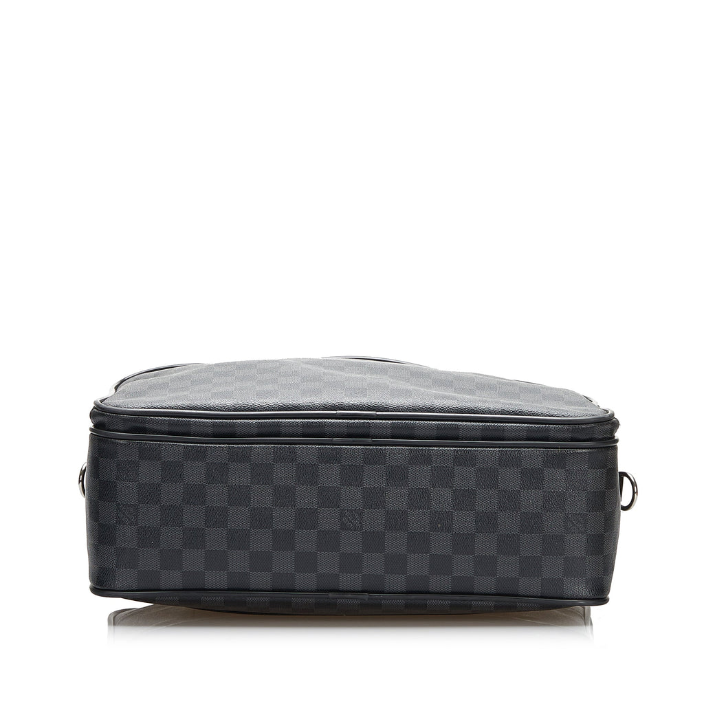 Louis Vuitton Icare Business Bag Blue Damier Graphite Canvas