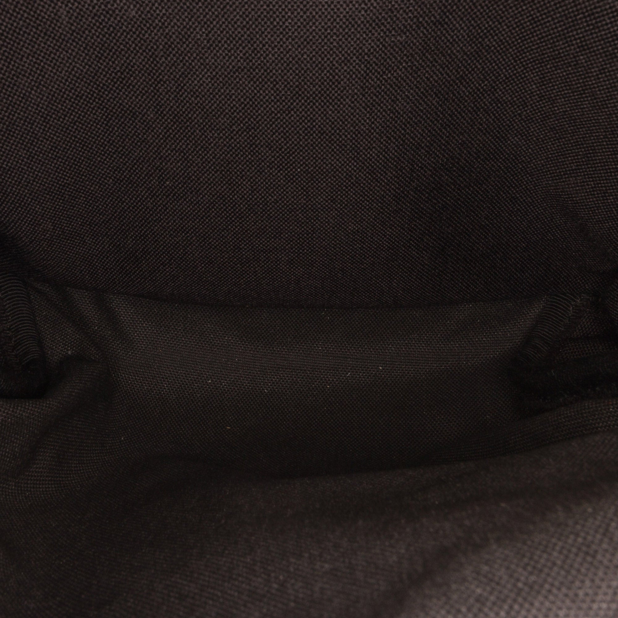 Yves Saint Laurent Utilitarian Hunting Backpack Black Canvas