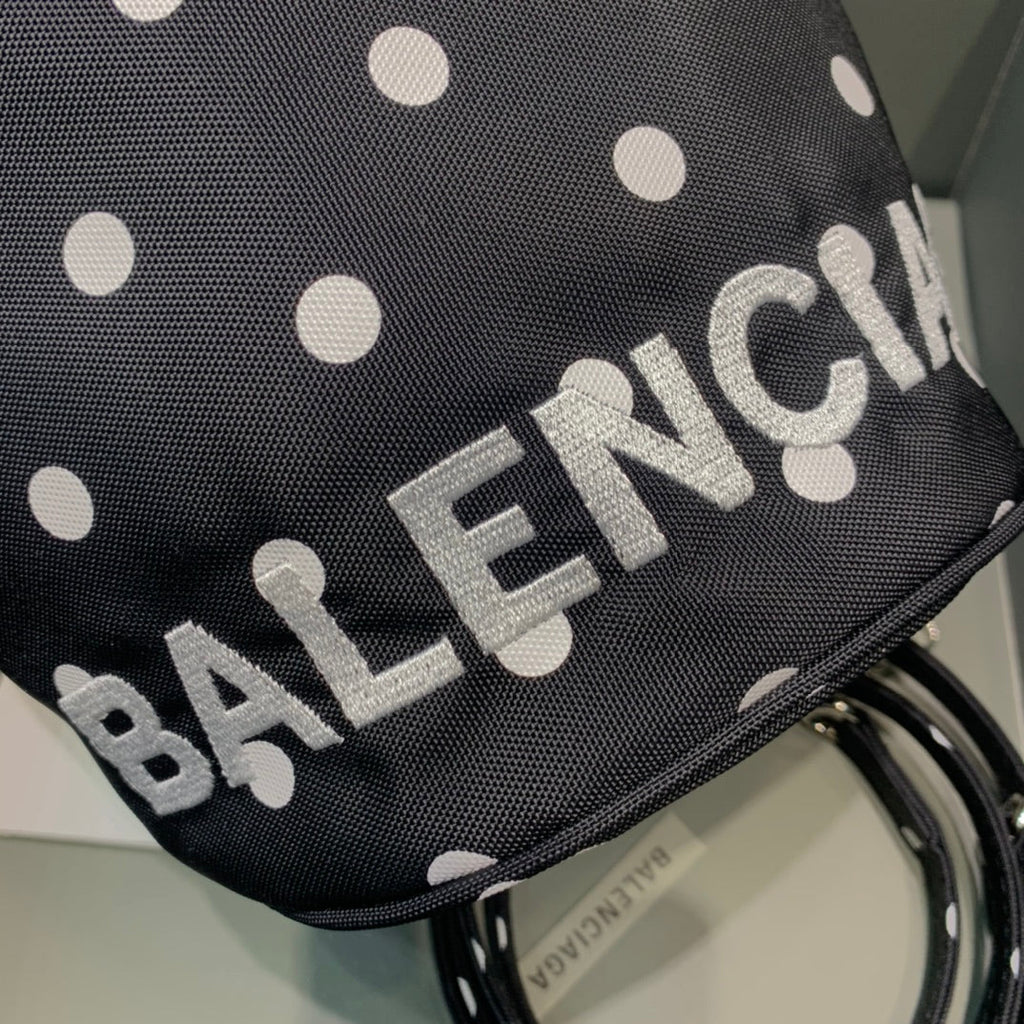 Balen Le Cagole MeGLAMIum Bucket Bag In Black, For Women,  Bags 11.8in/30cm