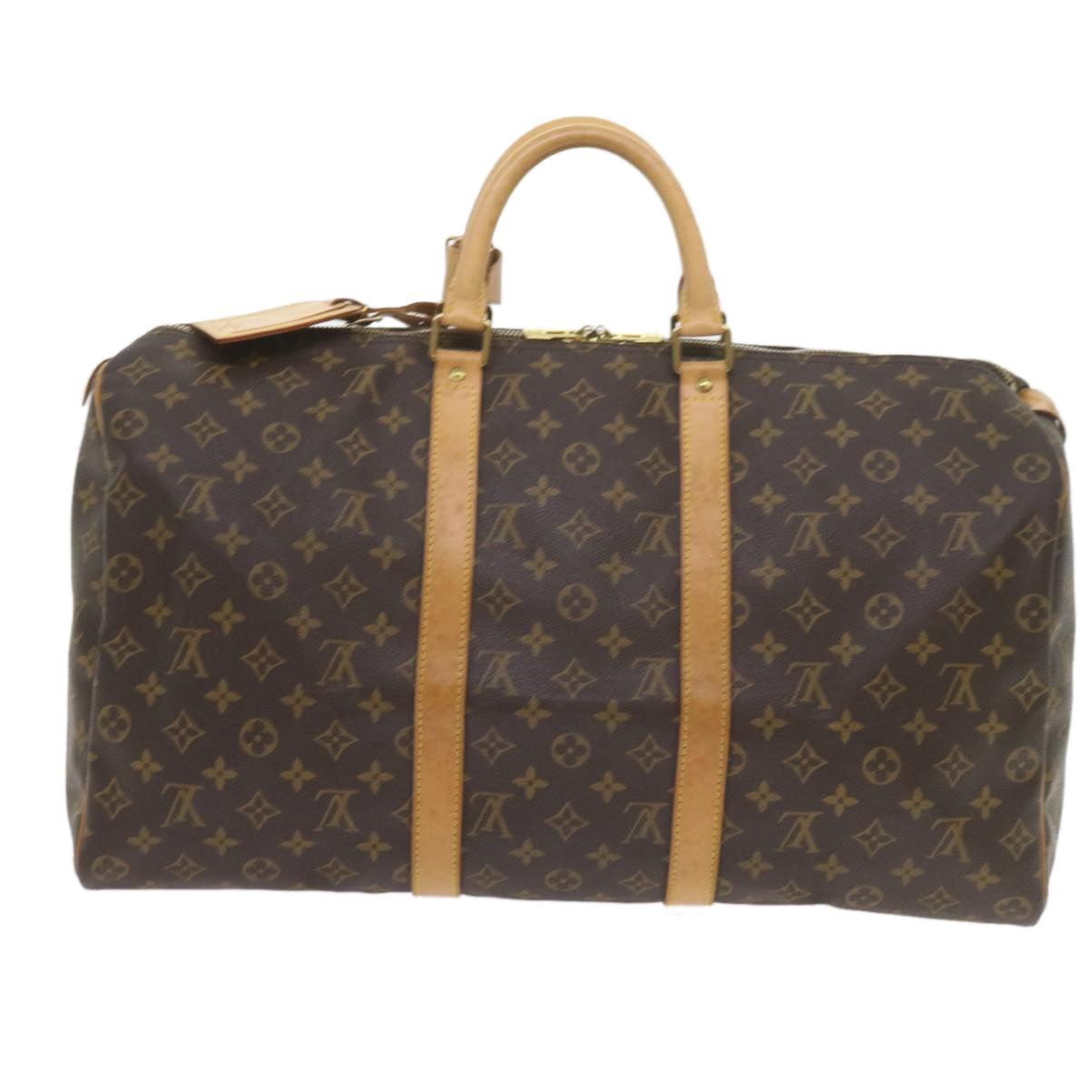 Louis Vuitton Keepall 50  Canvas Travel Bag ()