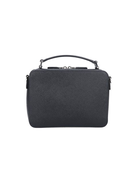 Prada Men Brique Saffiano Bag