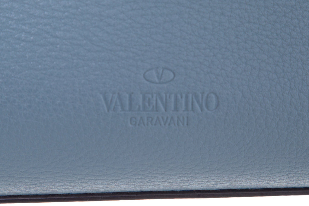 Valentino Blue Leather Tote