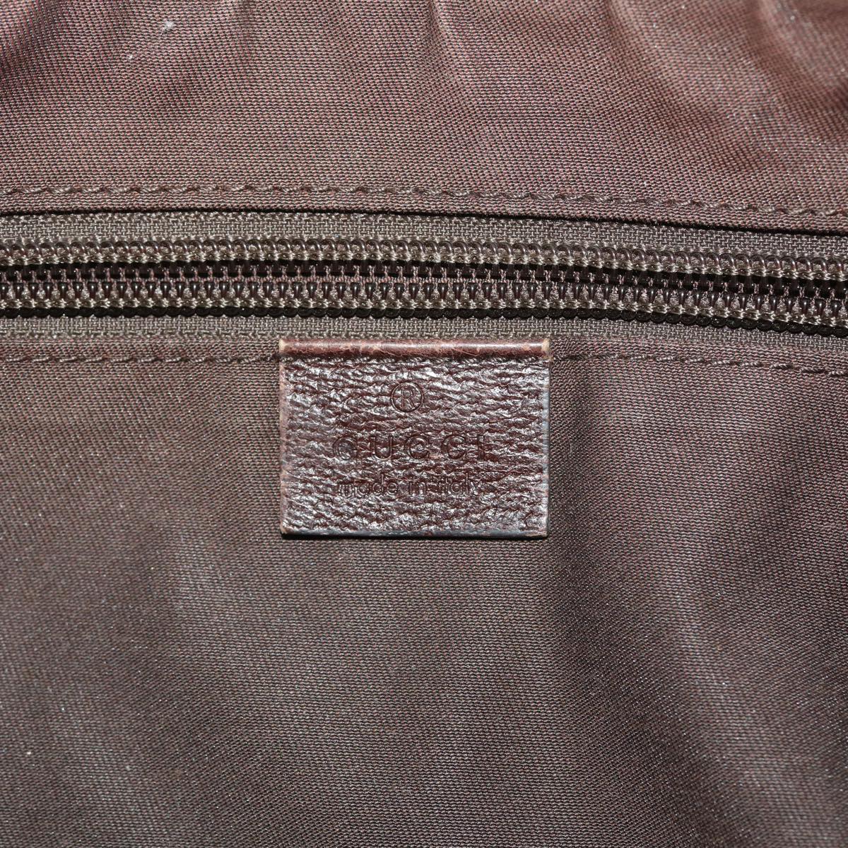 GUCCI GG Canvas Web Sherry Line Cross Shoulder Bag Beige Red 181092 52012