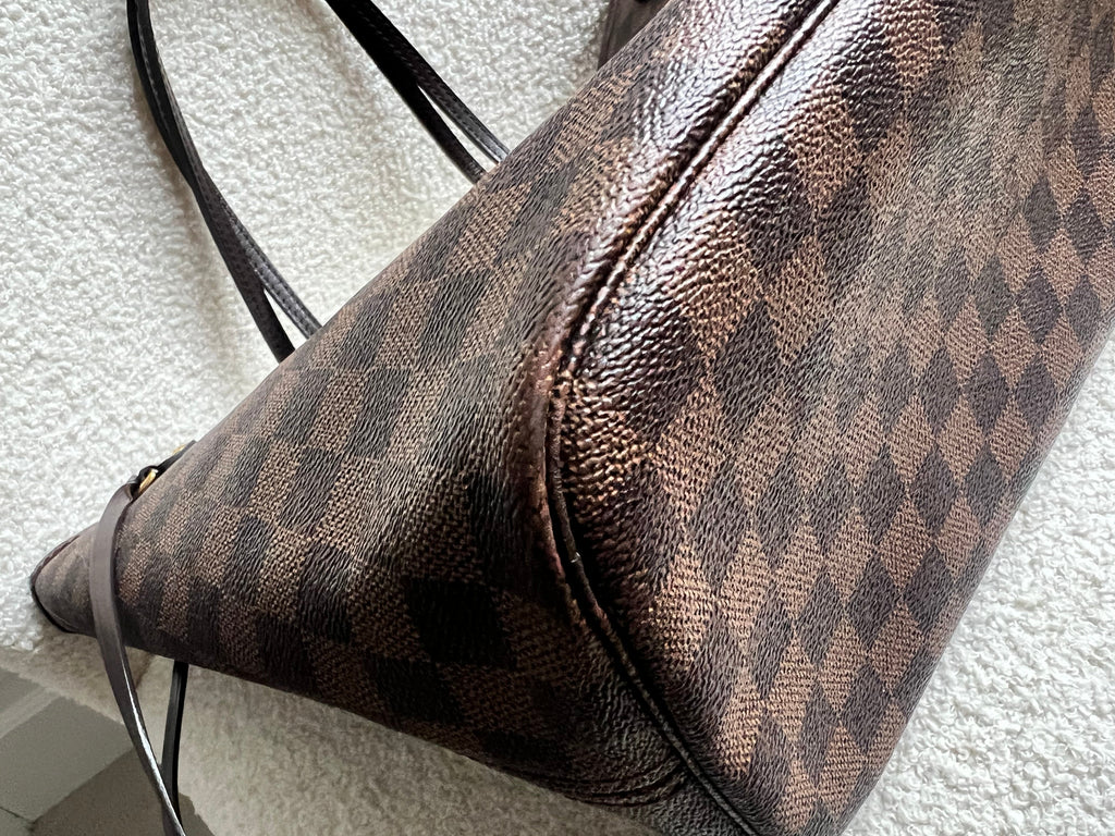 Louis Vuitton Neverfull MM Damier Ebene Cherry Interior (RRP £1,410)