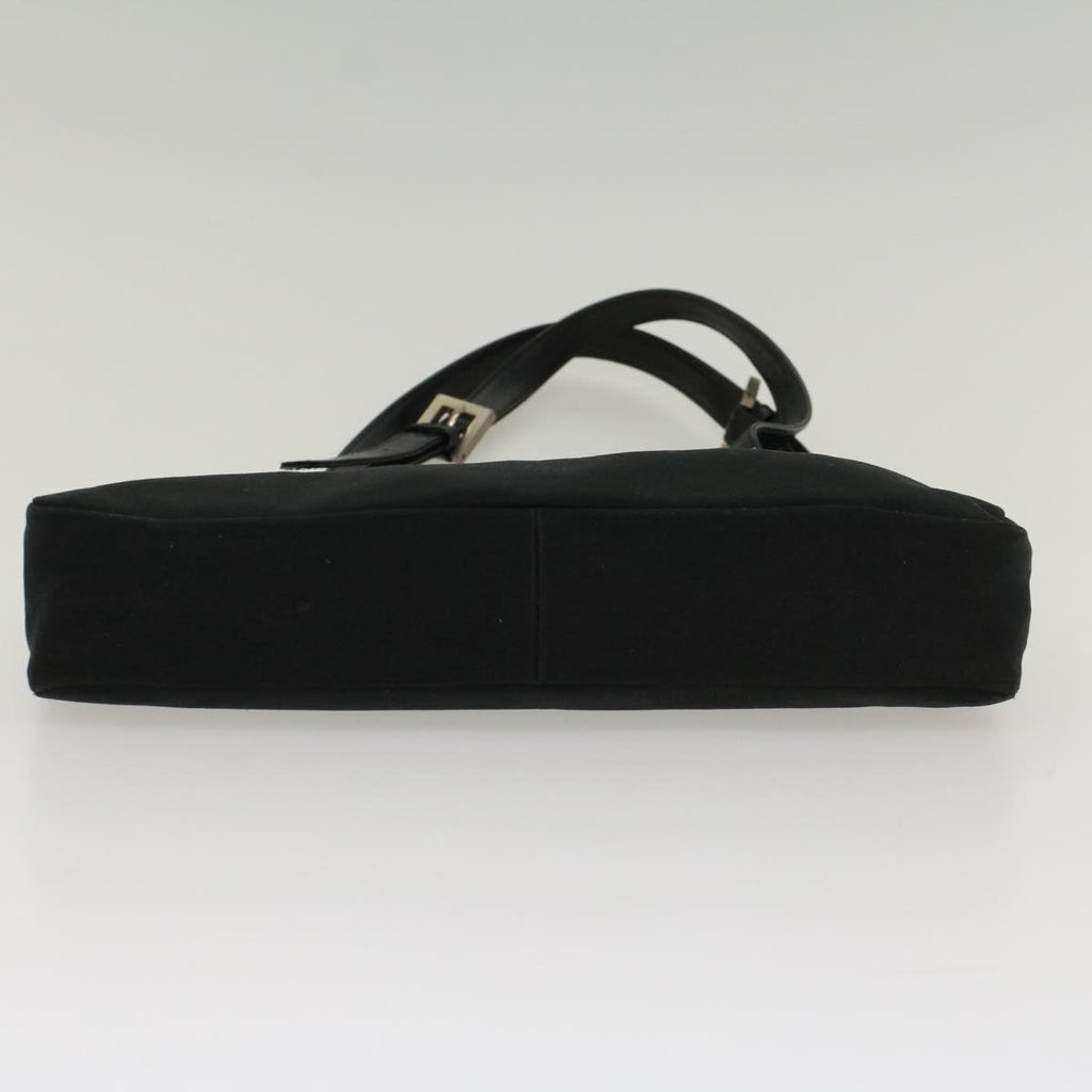 FENDI Hand Bag Nylon Black 52135