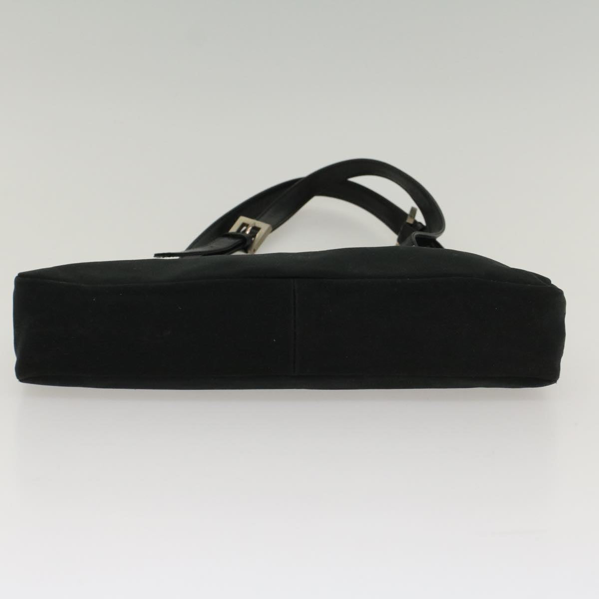FENDI Hand Bag Nylon Black 52135