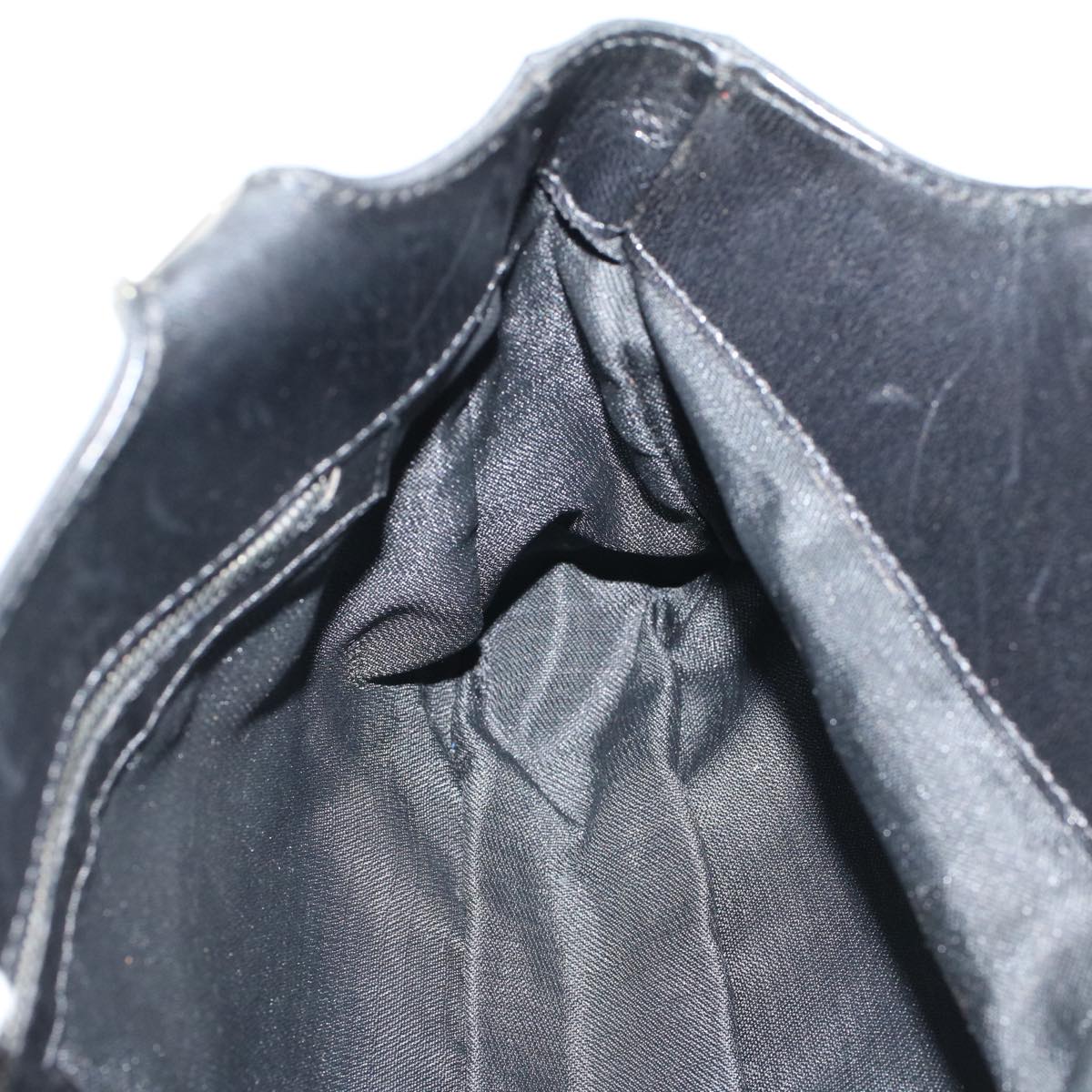 FENDI Hand Bag Nylon Black 52135