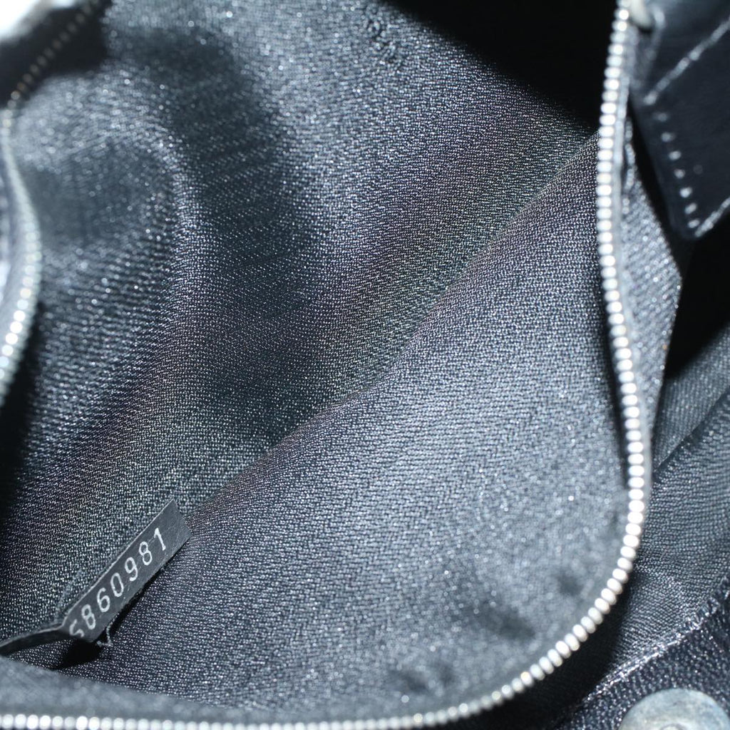 FENDI Hand Bag Nylon Black 52135