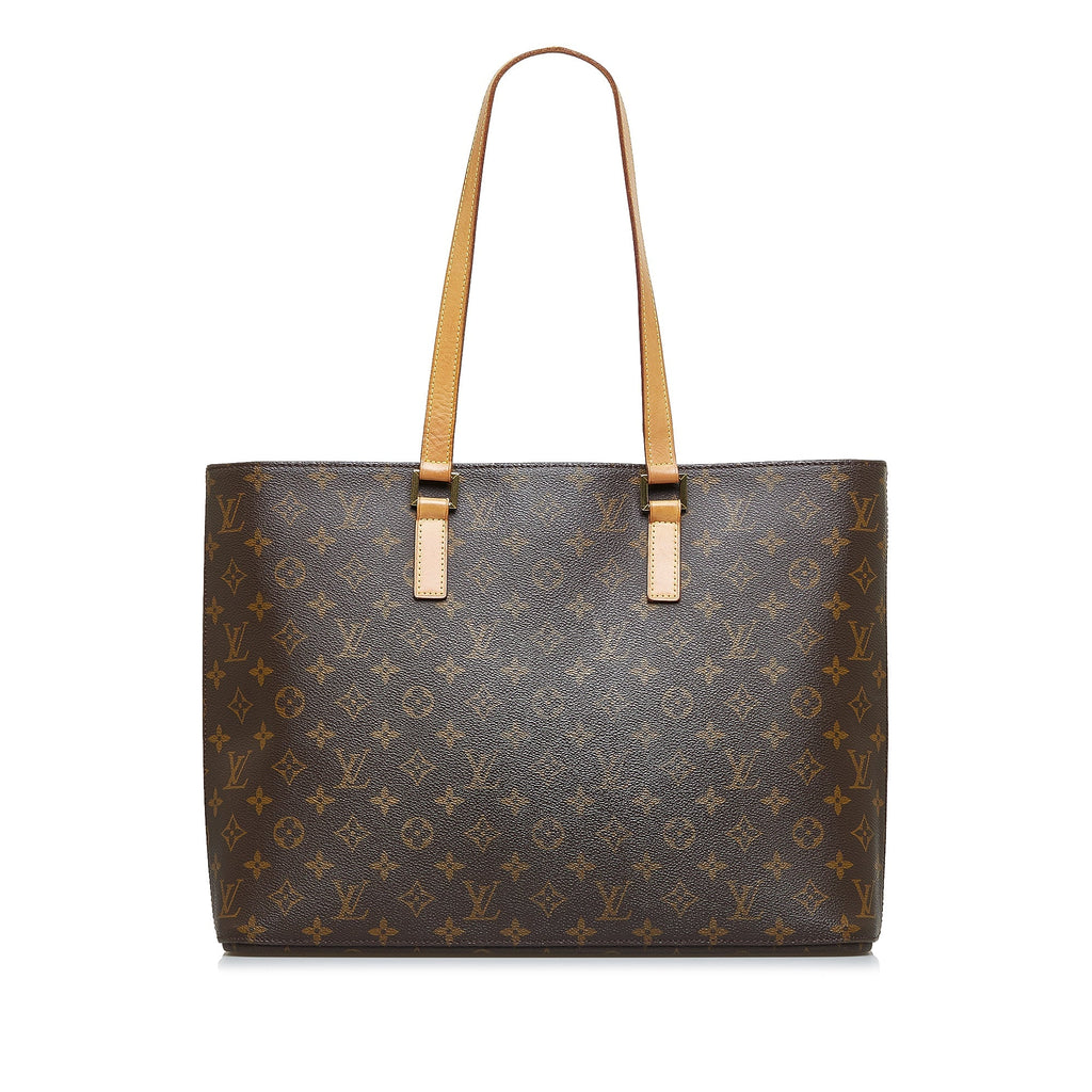 Brown Louis Vuitton Monogram Luco Tote