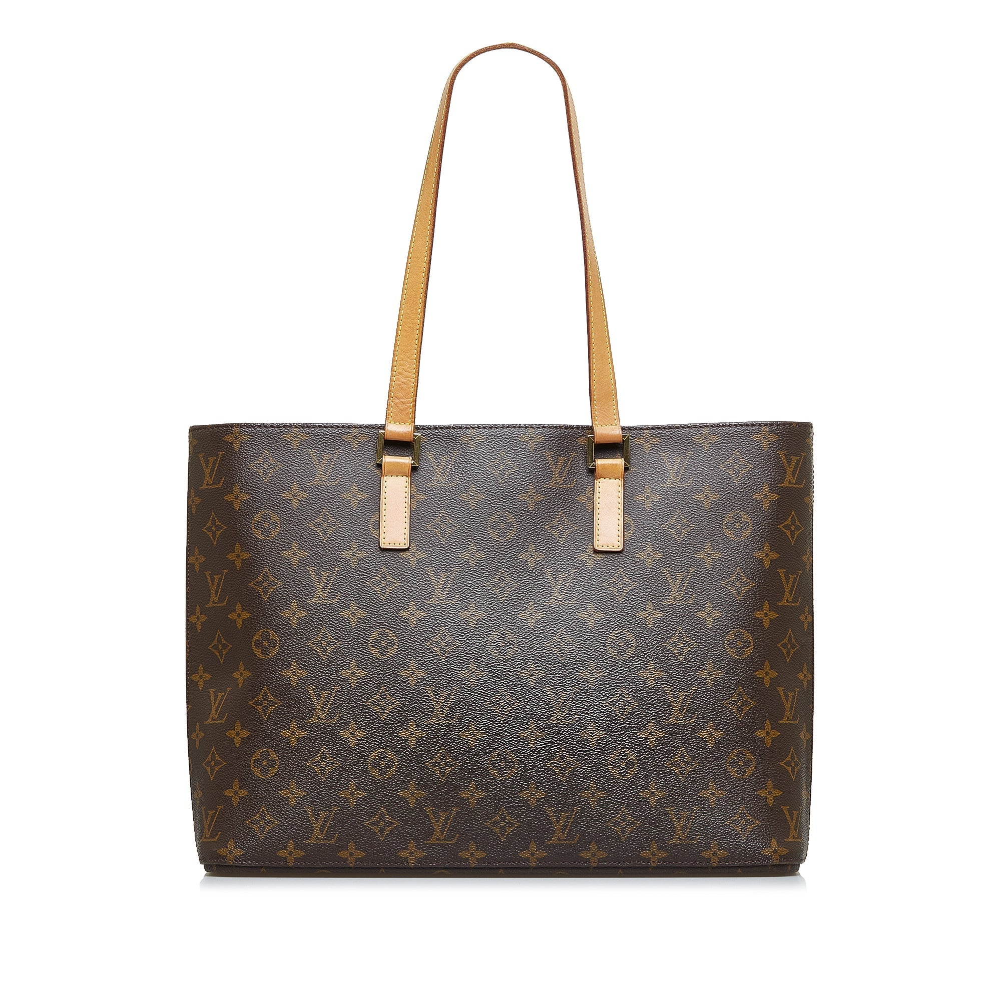 Brown Louis Vuitton Monogram Luco Tote