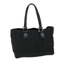 GUCCI GG Canvas Hand Bag Black 113017 52250