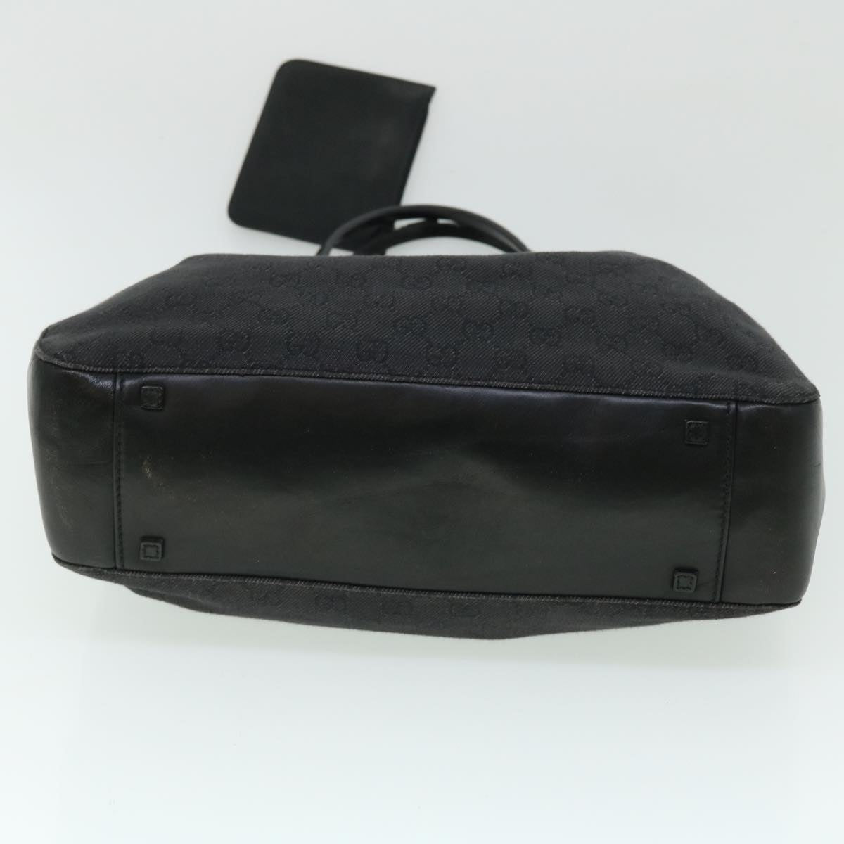 GUCCI GG Canvas Tote Bag Black 101920 52252
