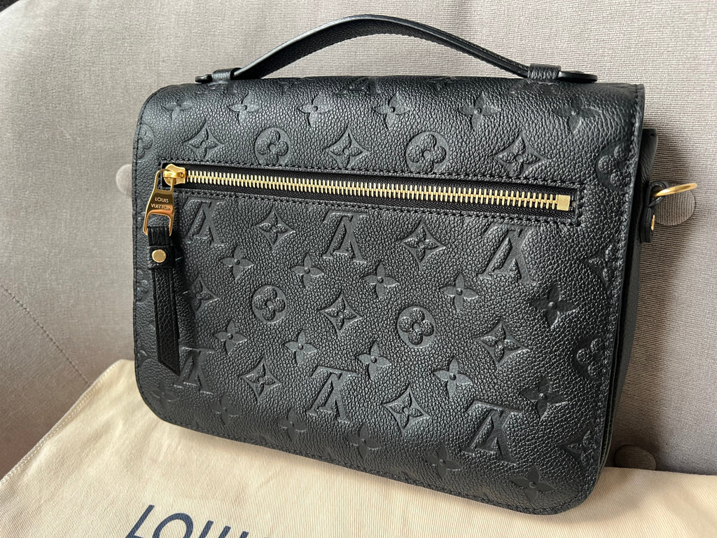 Louis Vuitton Pochette Metis Black Empreinte (RRP £2,110)