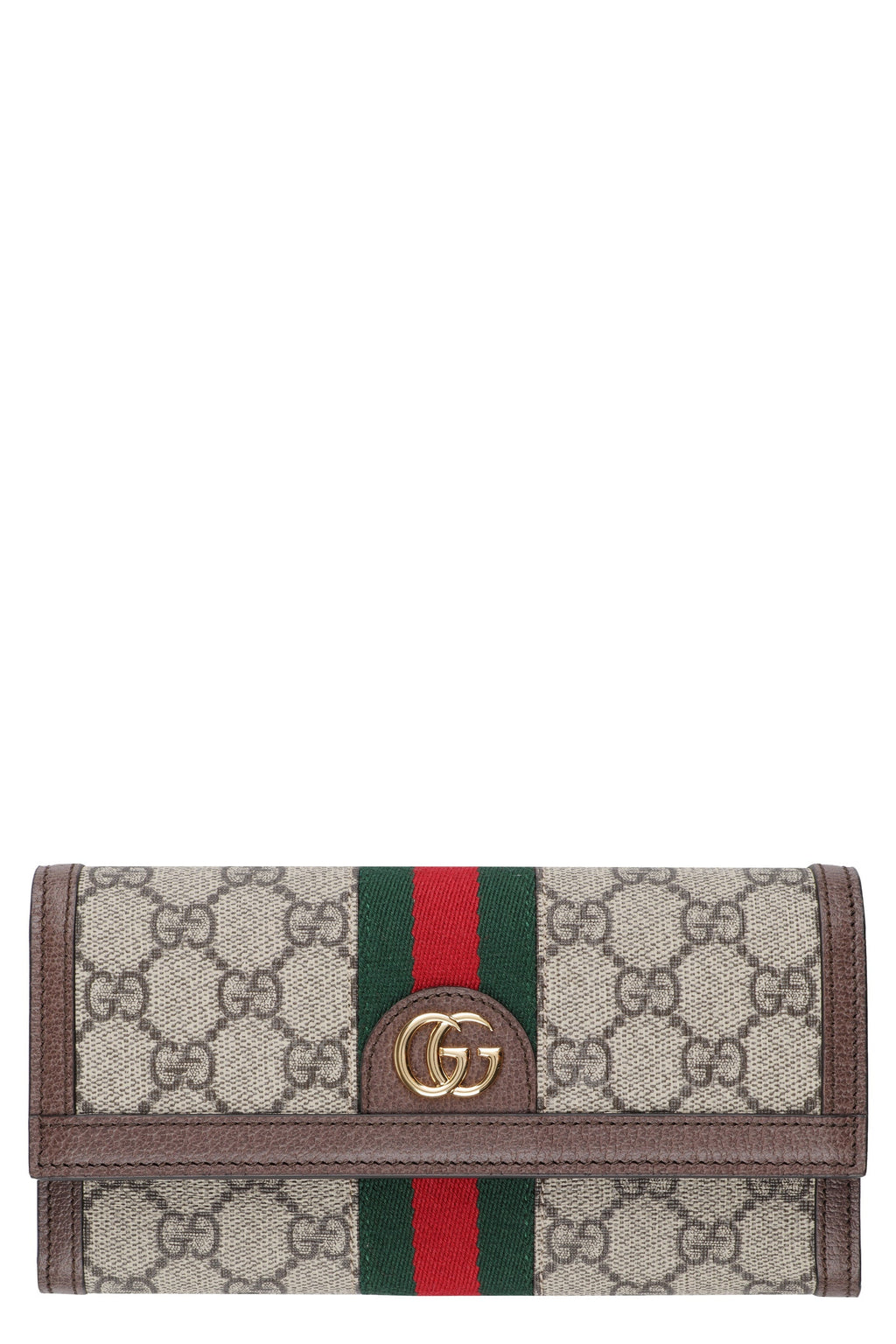 GUCCI Mini Flap Wallet with Web Detailing