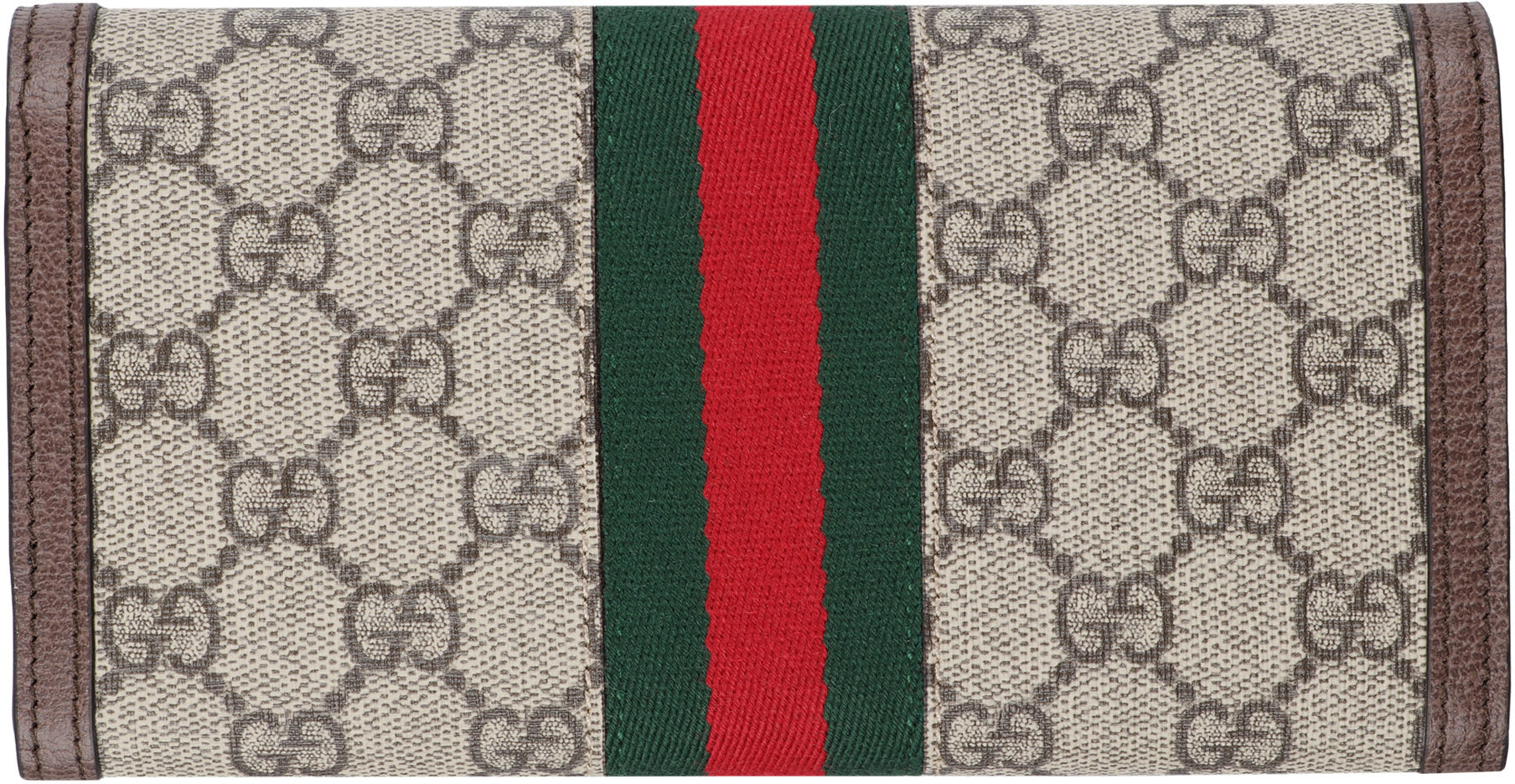 GUCCI Mini Flap Wallet with Web Detailing