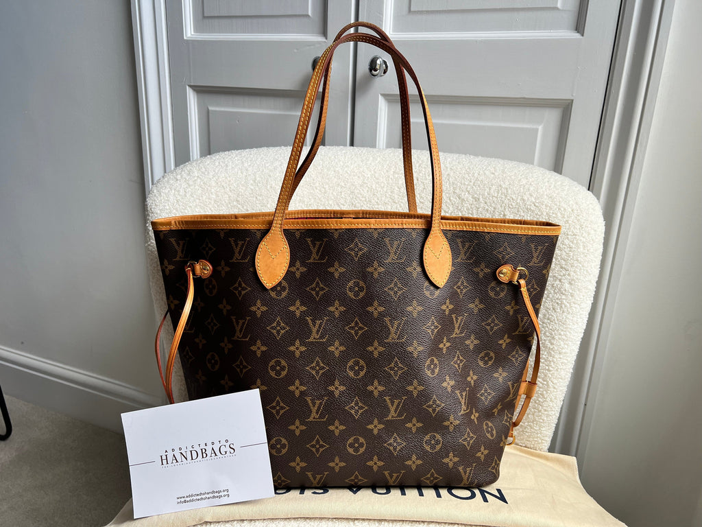 Louis Vuitton Neverfull MM Monogram Pivoine (RRP £1,410)